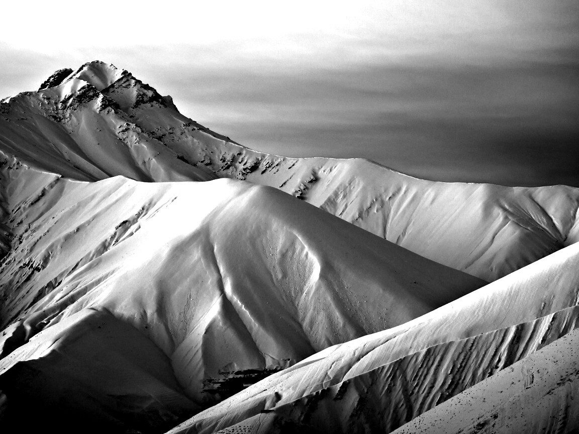 Снежные вершины обои