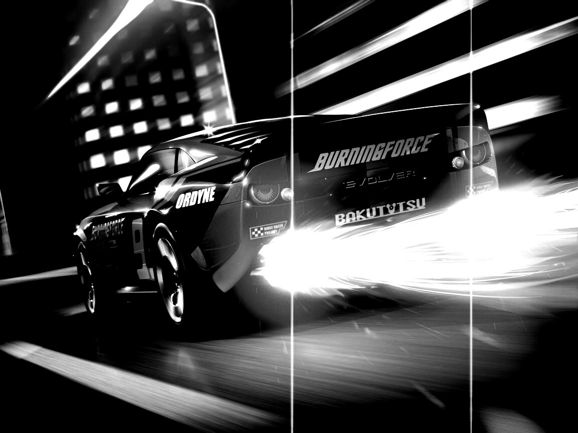 Ночное нитро обои