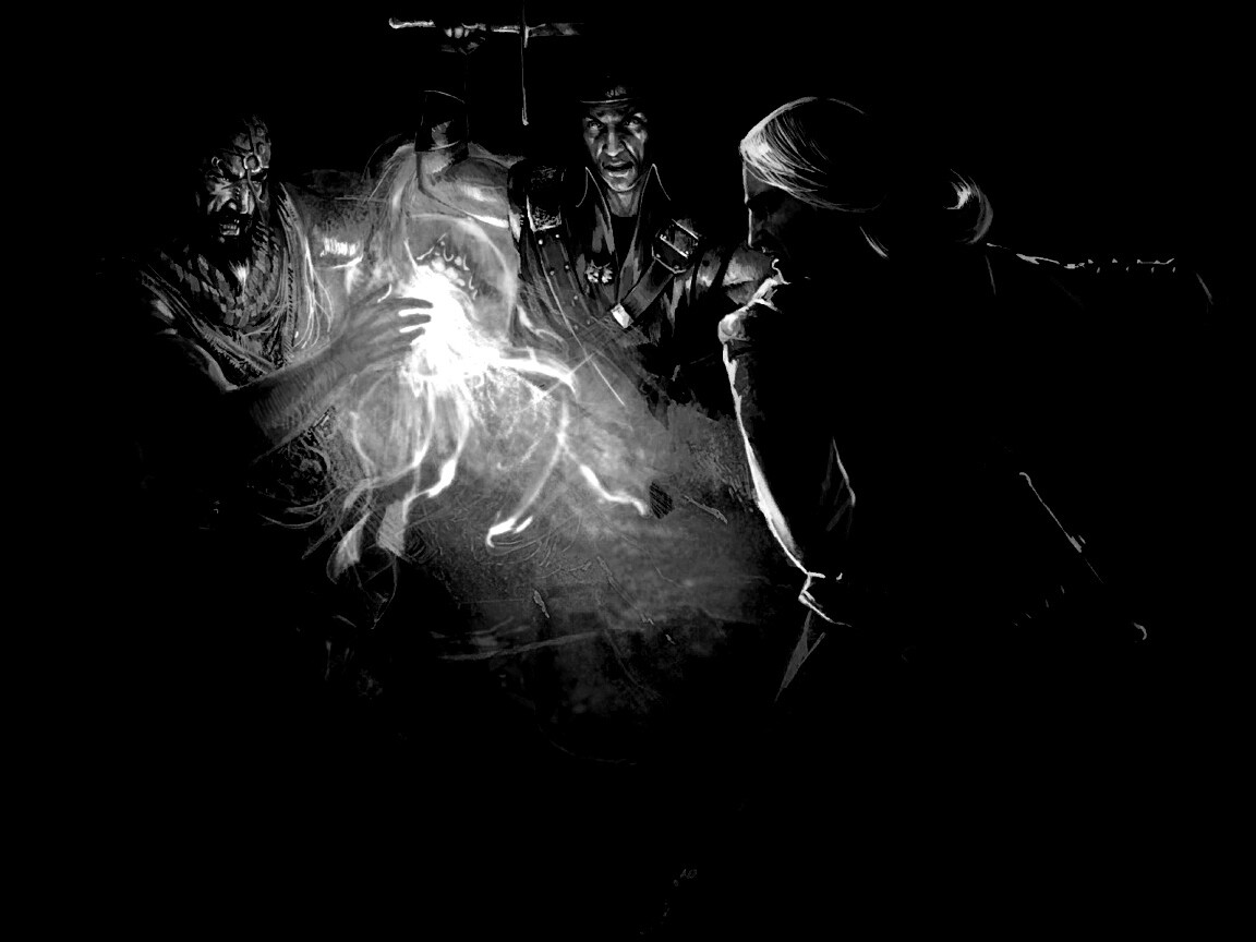 Геральт и Беренгар против Азара обои