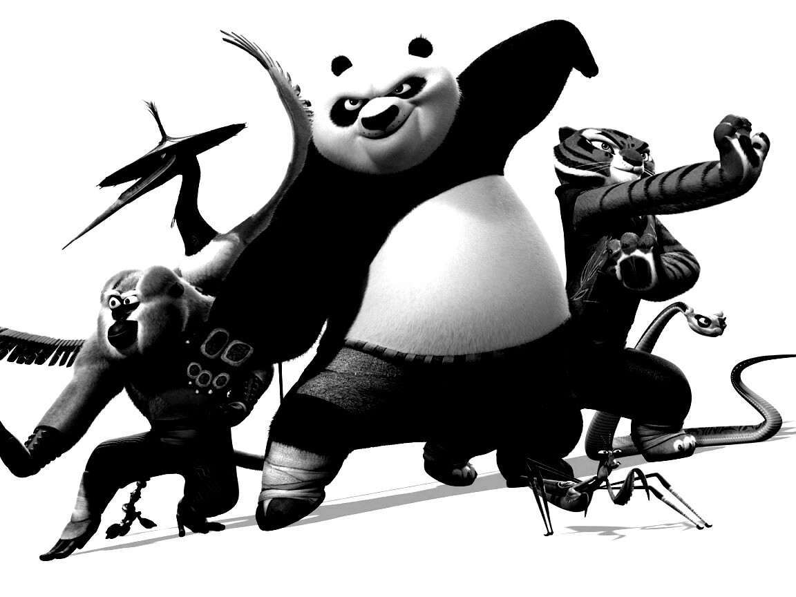 Герои Кунг-фу панда обои