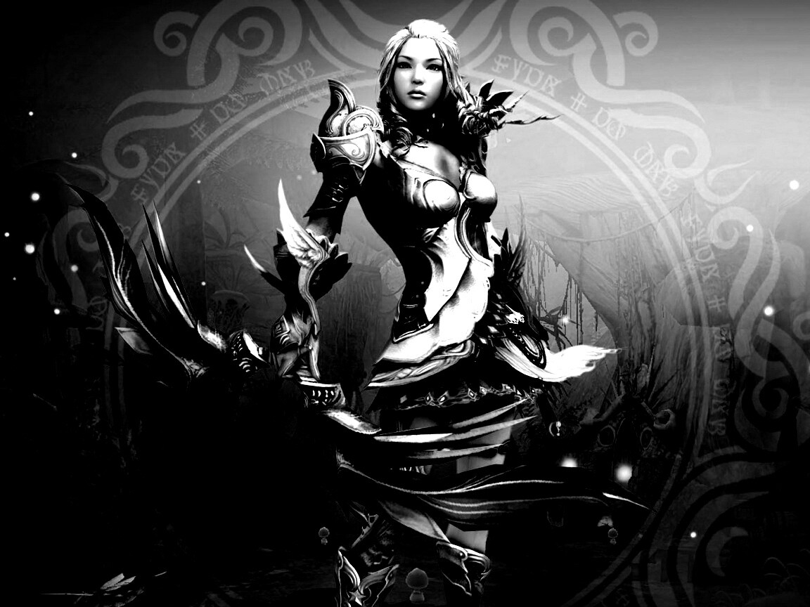 Лучница из Aion обои