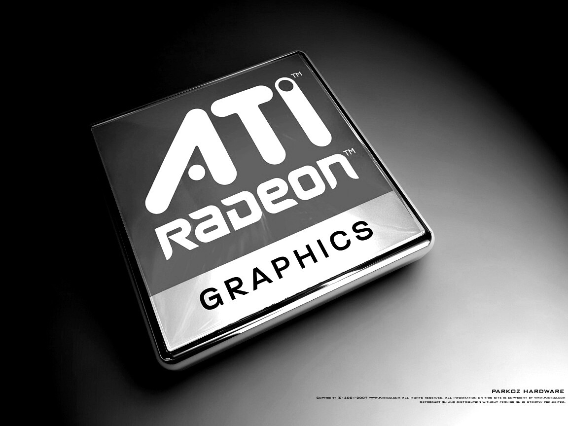 Логотип Ati Radeon Graphics обои