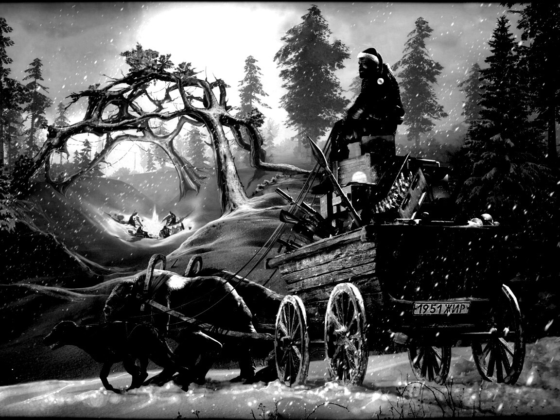 Новогодний Сталкер обои