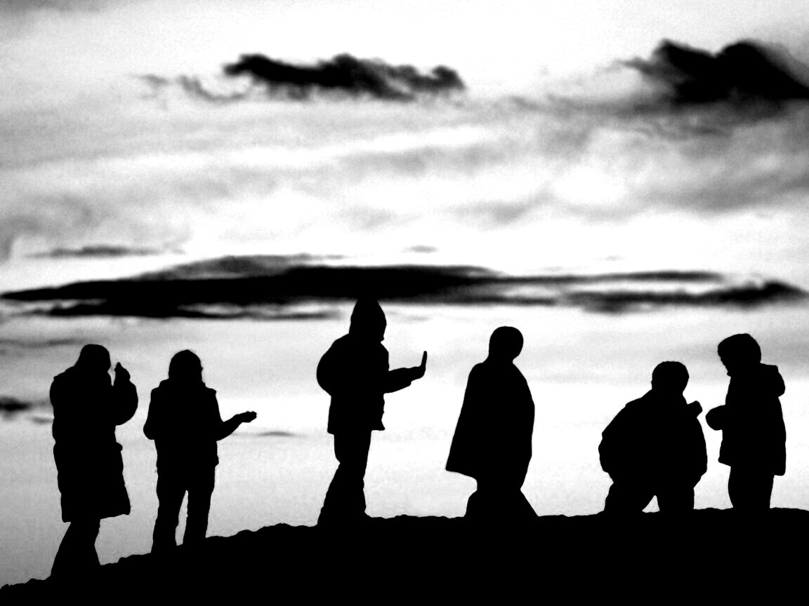 На пляже обои