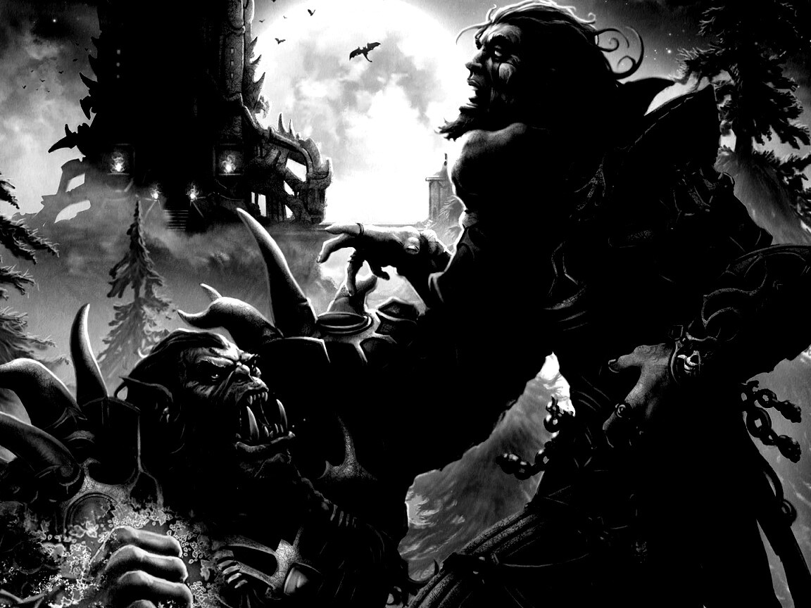 Смерть мага обои