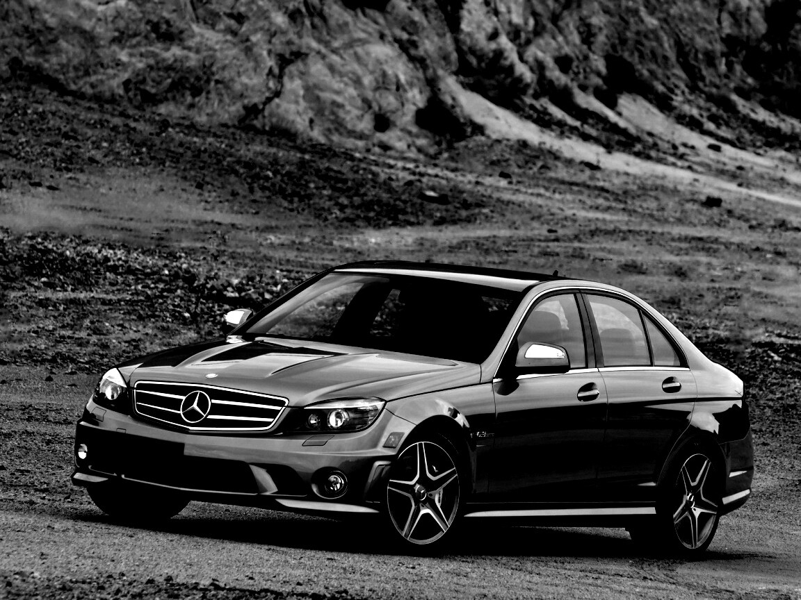 Мерседес в карьере обои