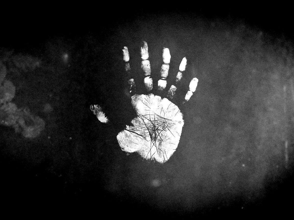 Необычный отпечаток руки обои