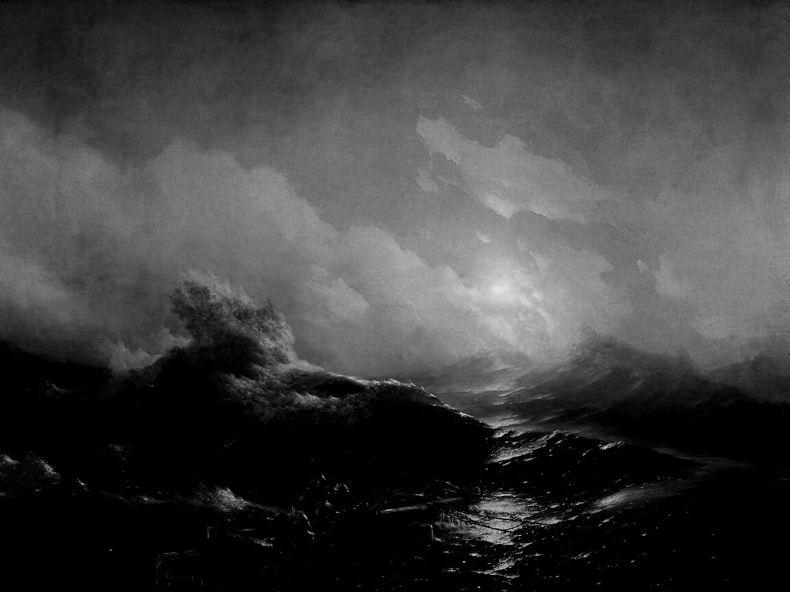 Айвазовский: Девятый вал обои