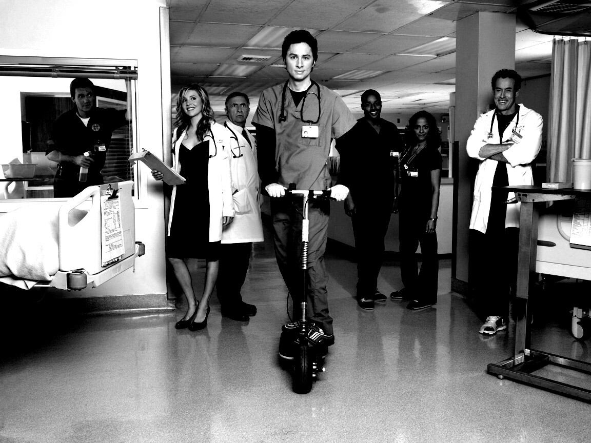 Герои сериала Клиника обои