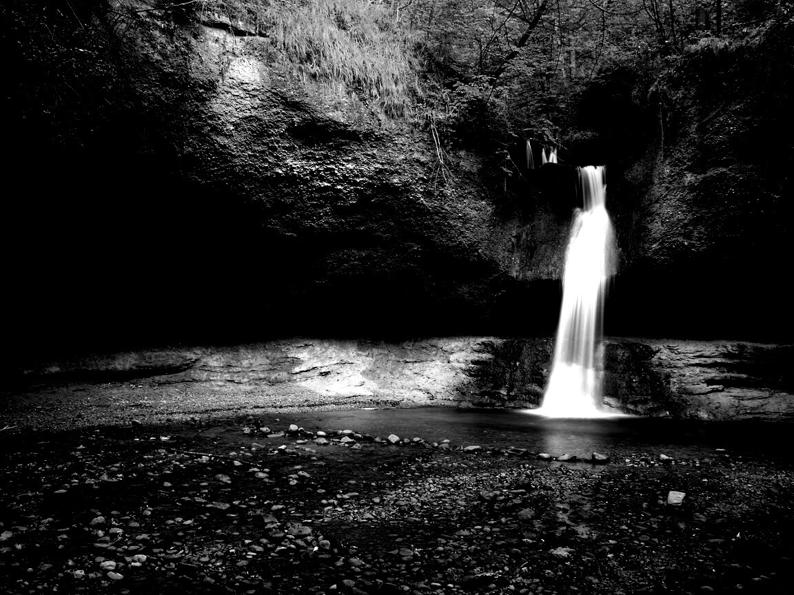 Водопад в Швейцарии обои