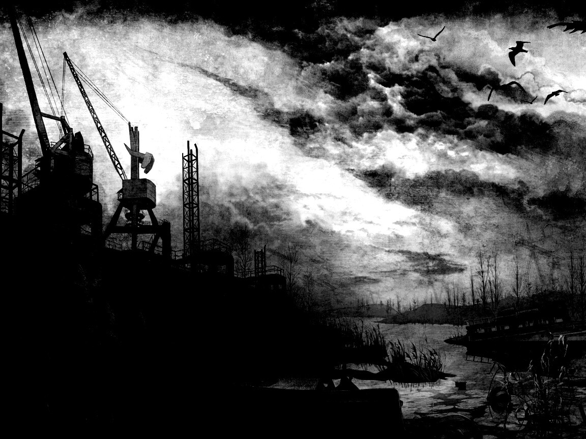 Панорама из Сталкера обои