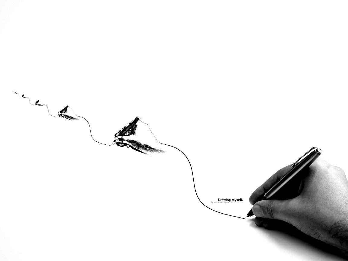 Рисунок - рекурсия обои