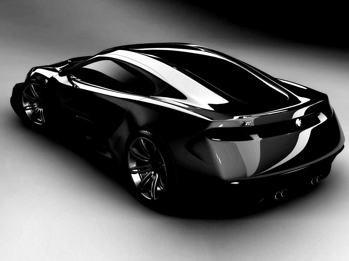 Красный концепт BMW обои