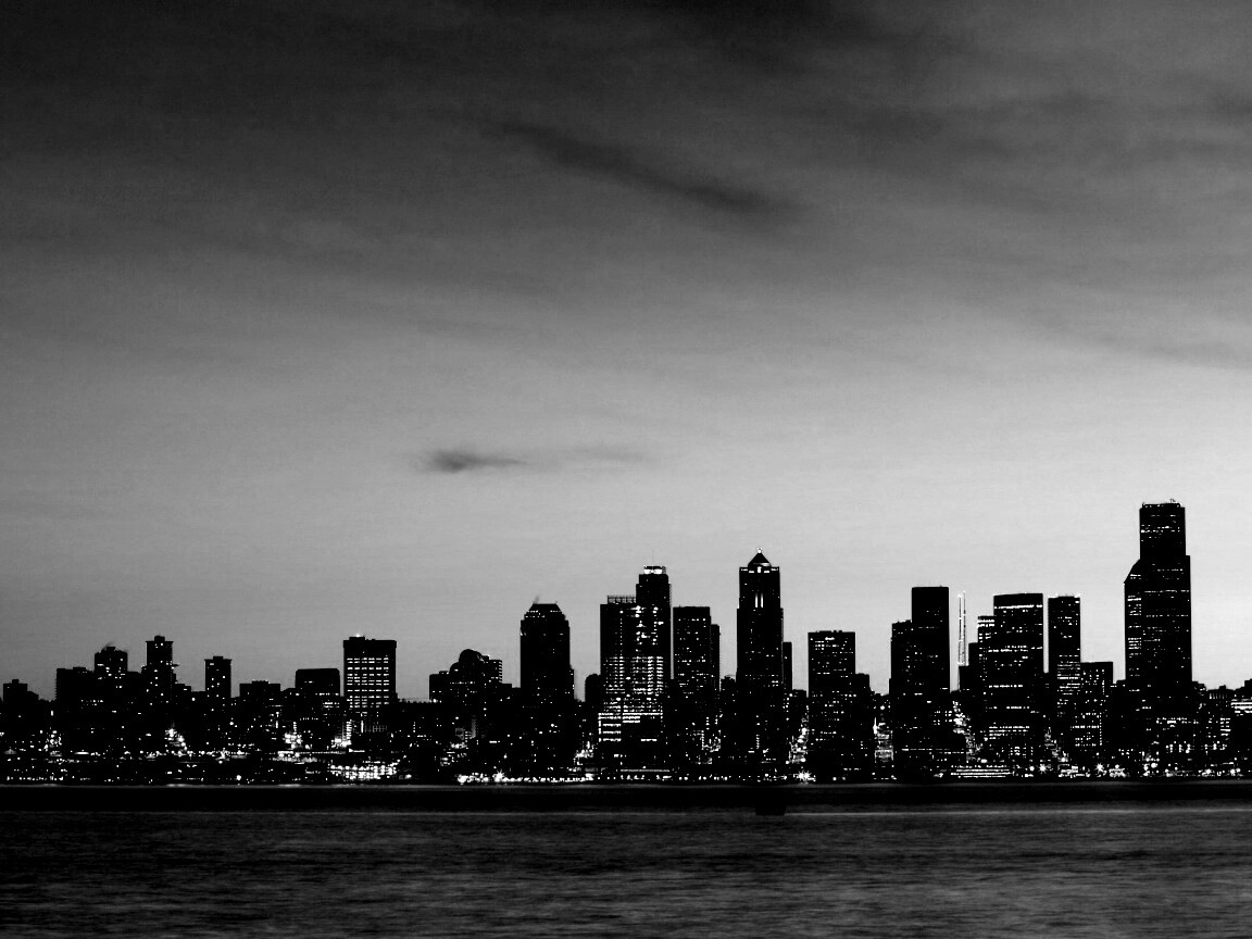 Пейзаж Сиэтла обои