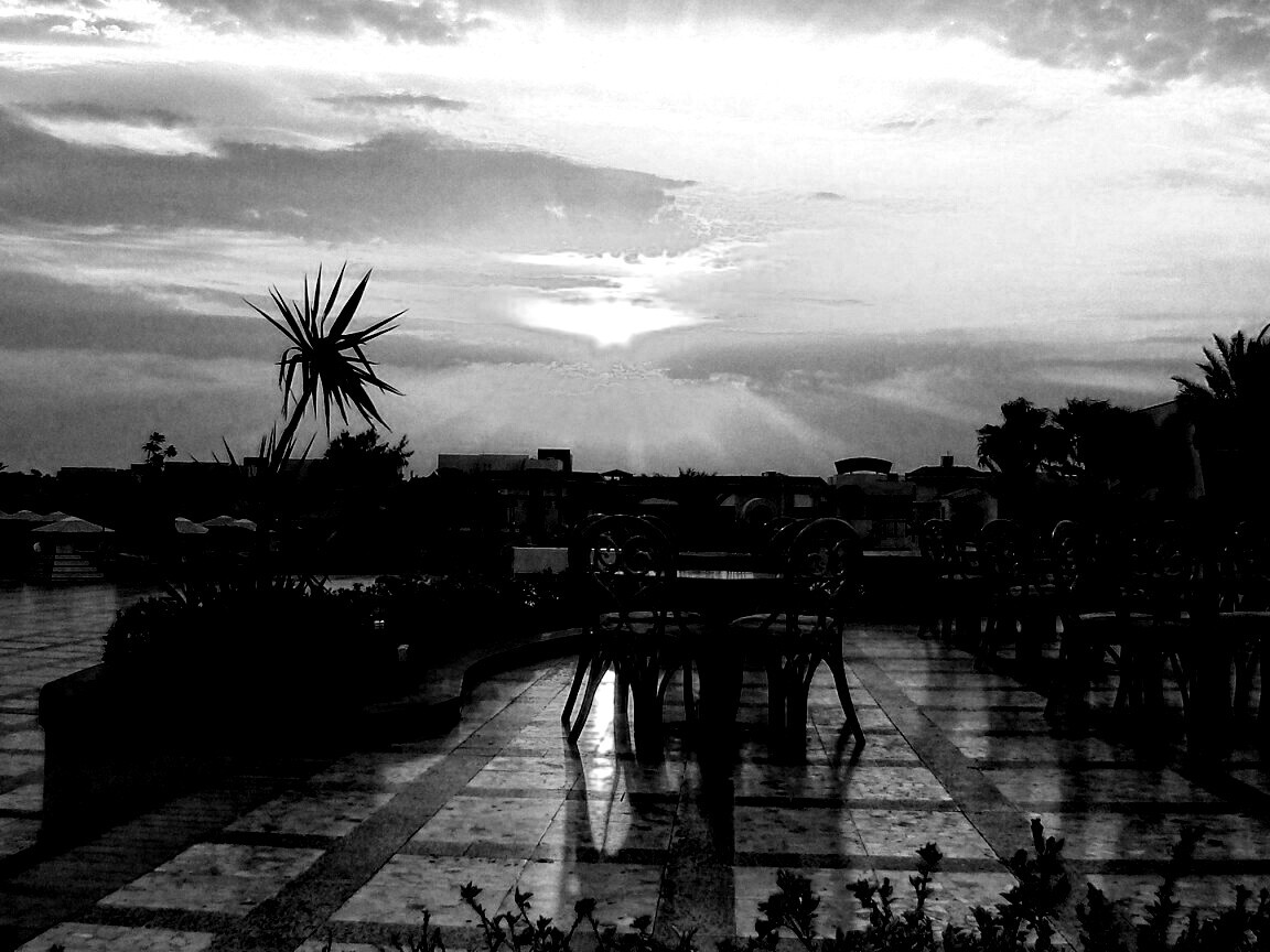 Закат в Хургаде обои