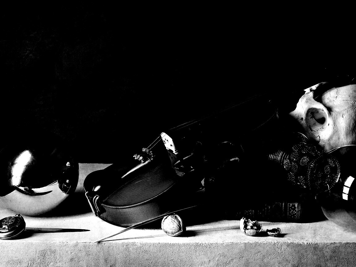 Композиция со скрипкой обои