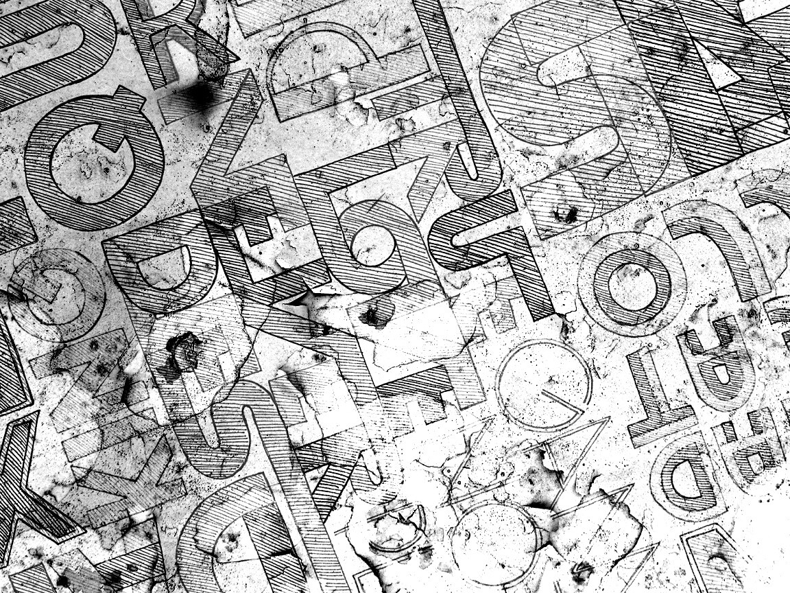 Буквы и надписи обои