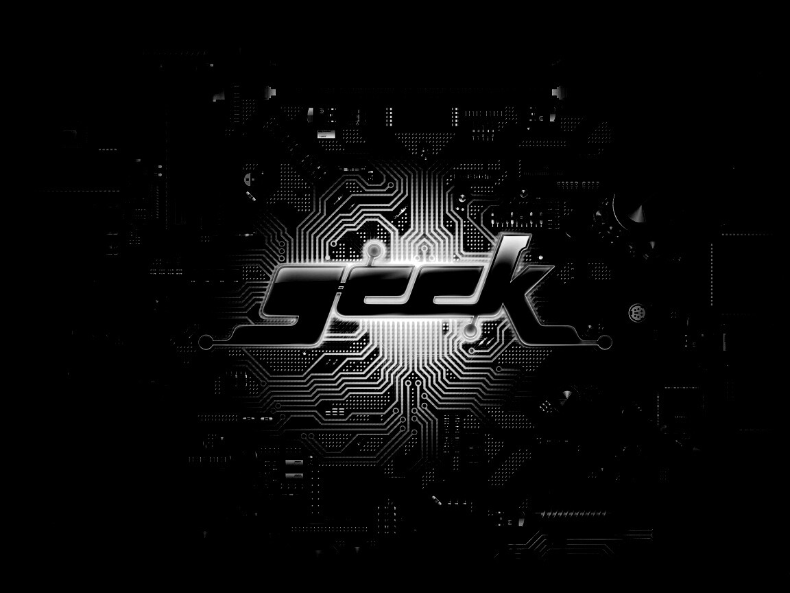 Печатная плата Geek обои