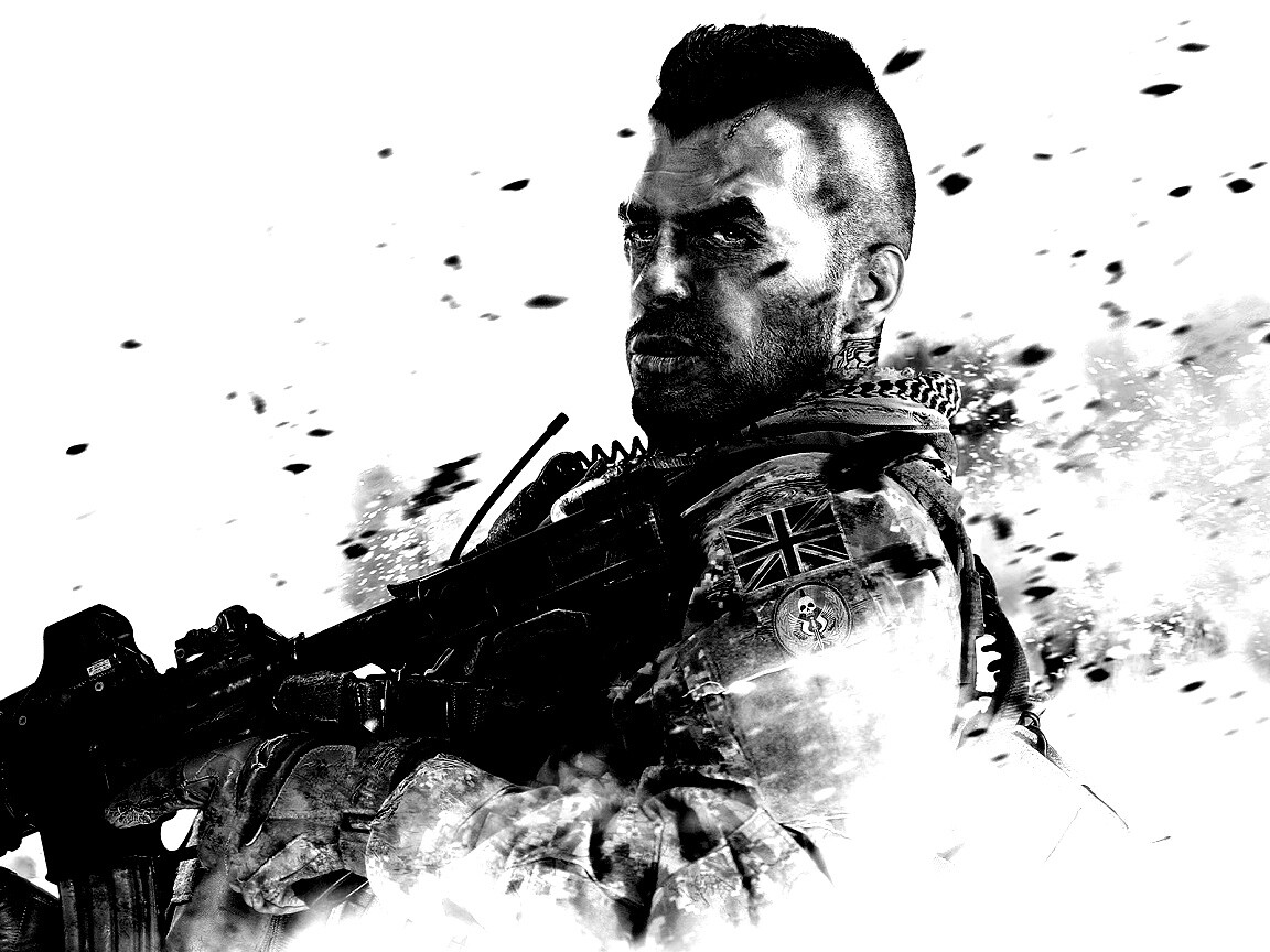 Солдат из COD Modern Warfare обои