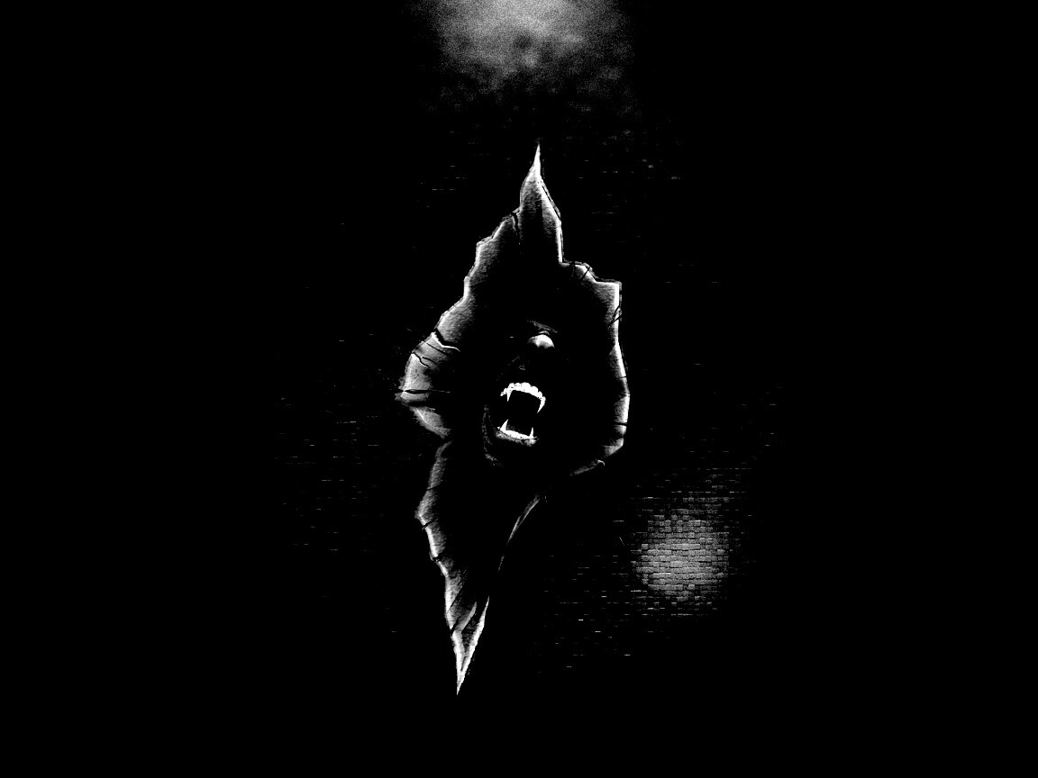 Монстр из ращелины обои