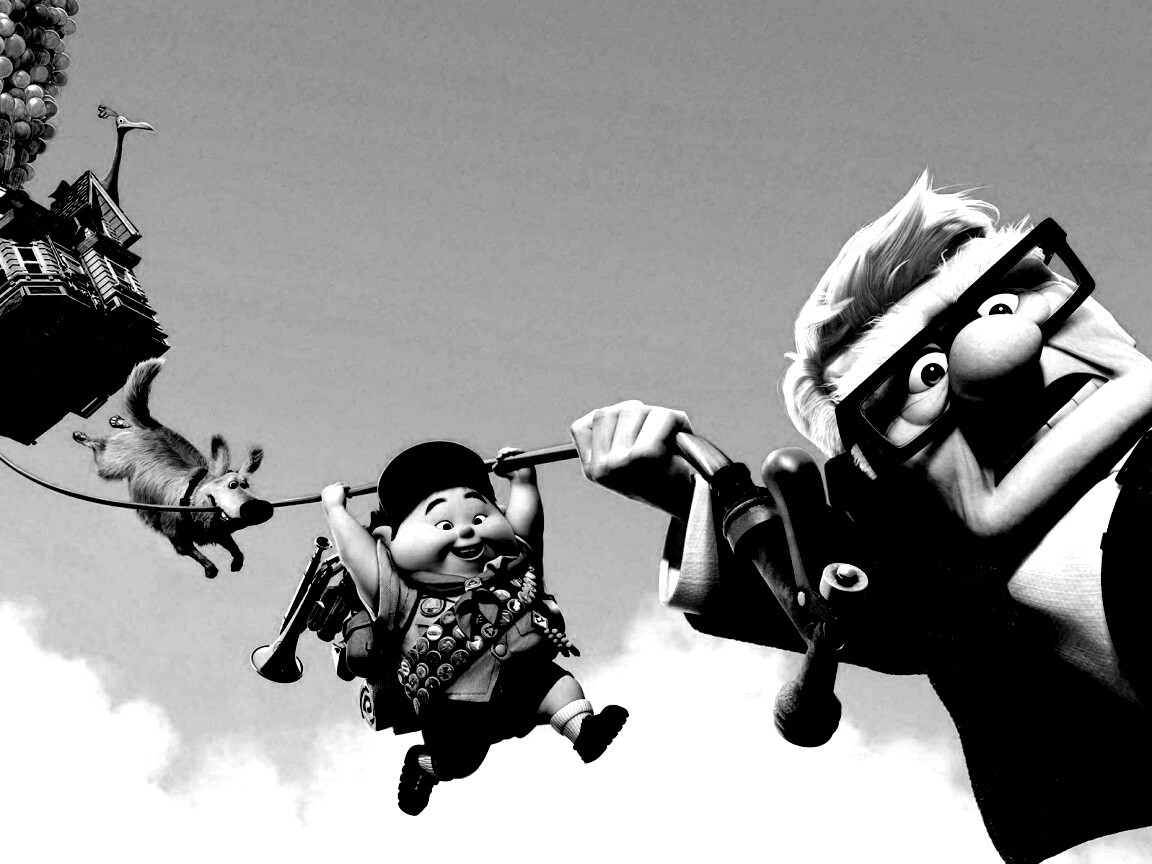 Персонажи мультфильма Up обои