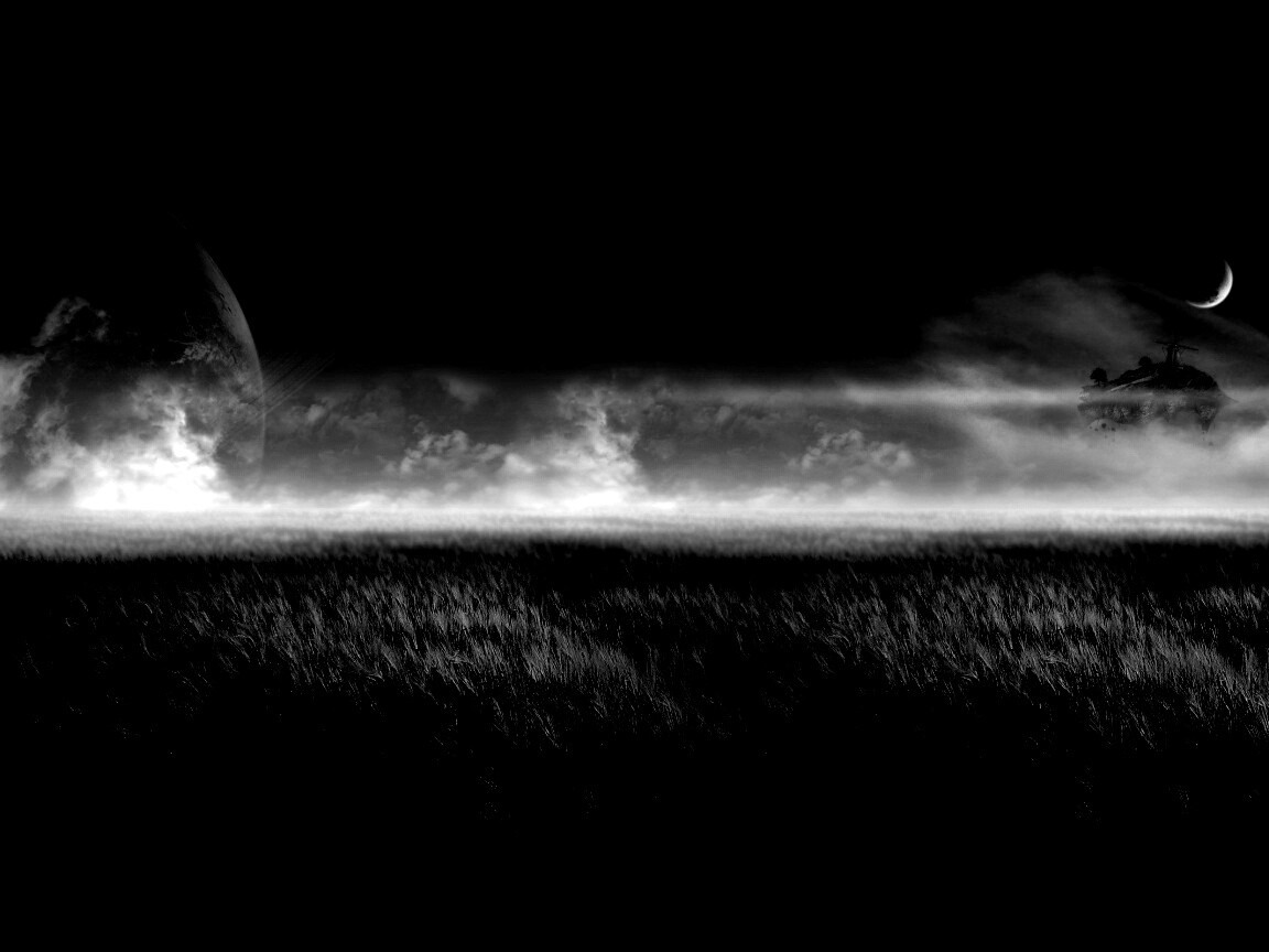 Луг на другой планете обои