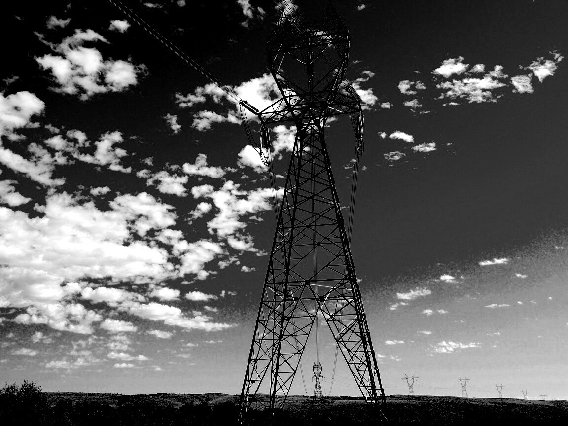 Линии электро передач обои