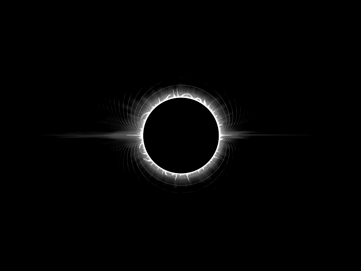 Солнецное затмение обои