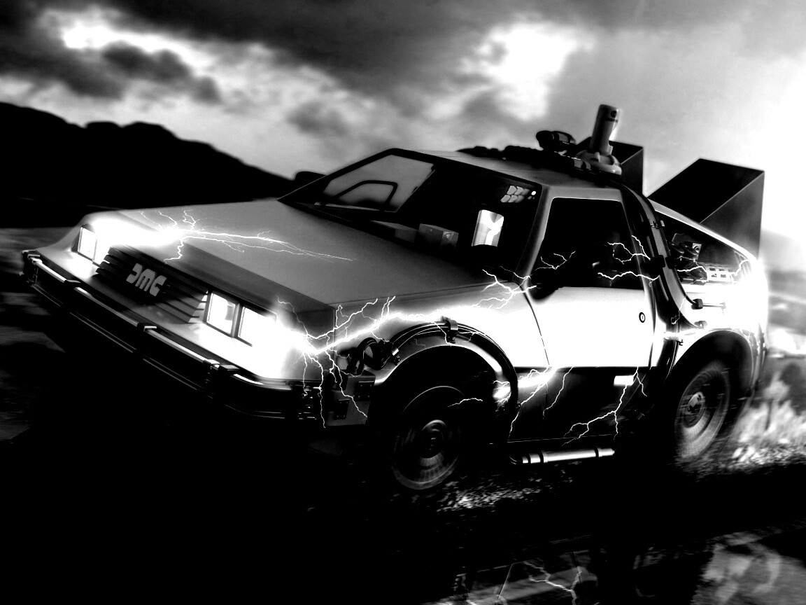 Машина времени обои