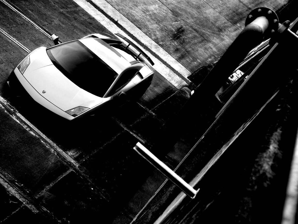 Зелёный Ламбо обои