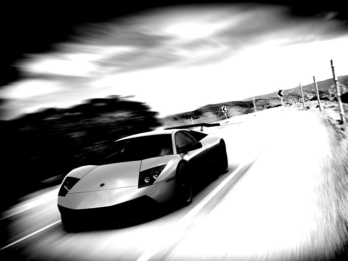 Желтая Ламборджини обои