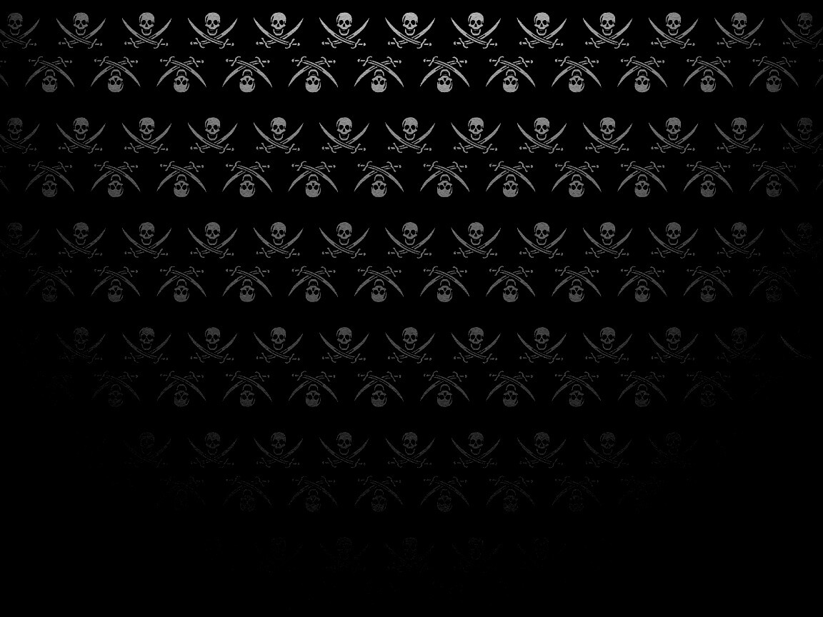 Череп и кости, пиратская тематика обои