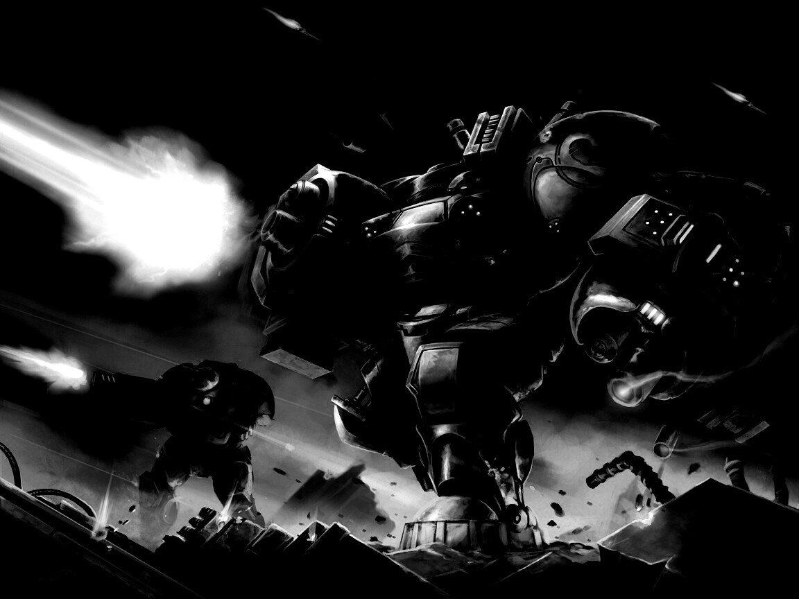 Терраны из StarCraft обои