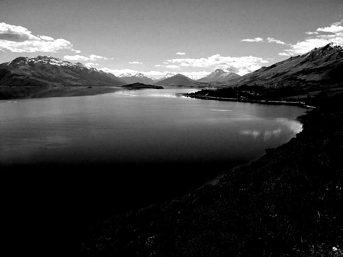 Горное озеро обои