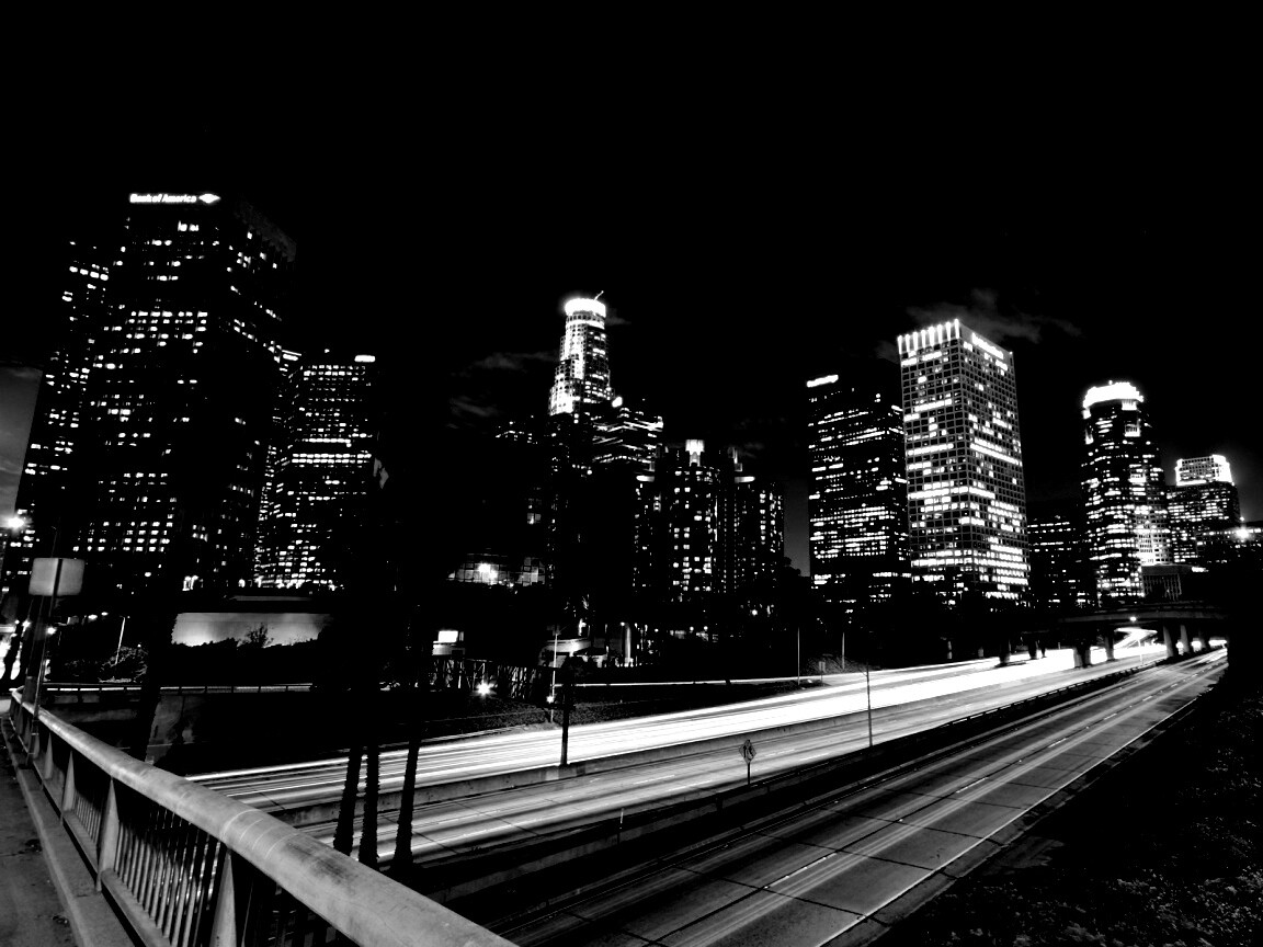 Ночной город обои