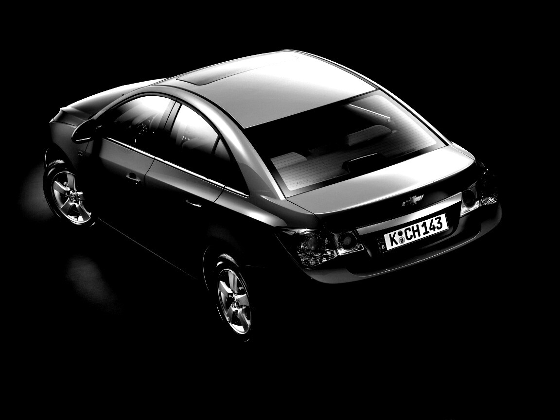 Шевроле Cruze красного цвета обои
