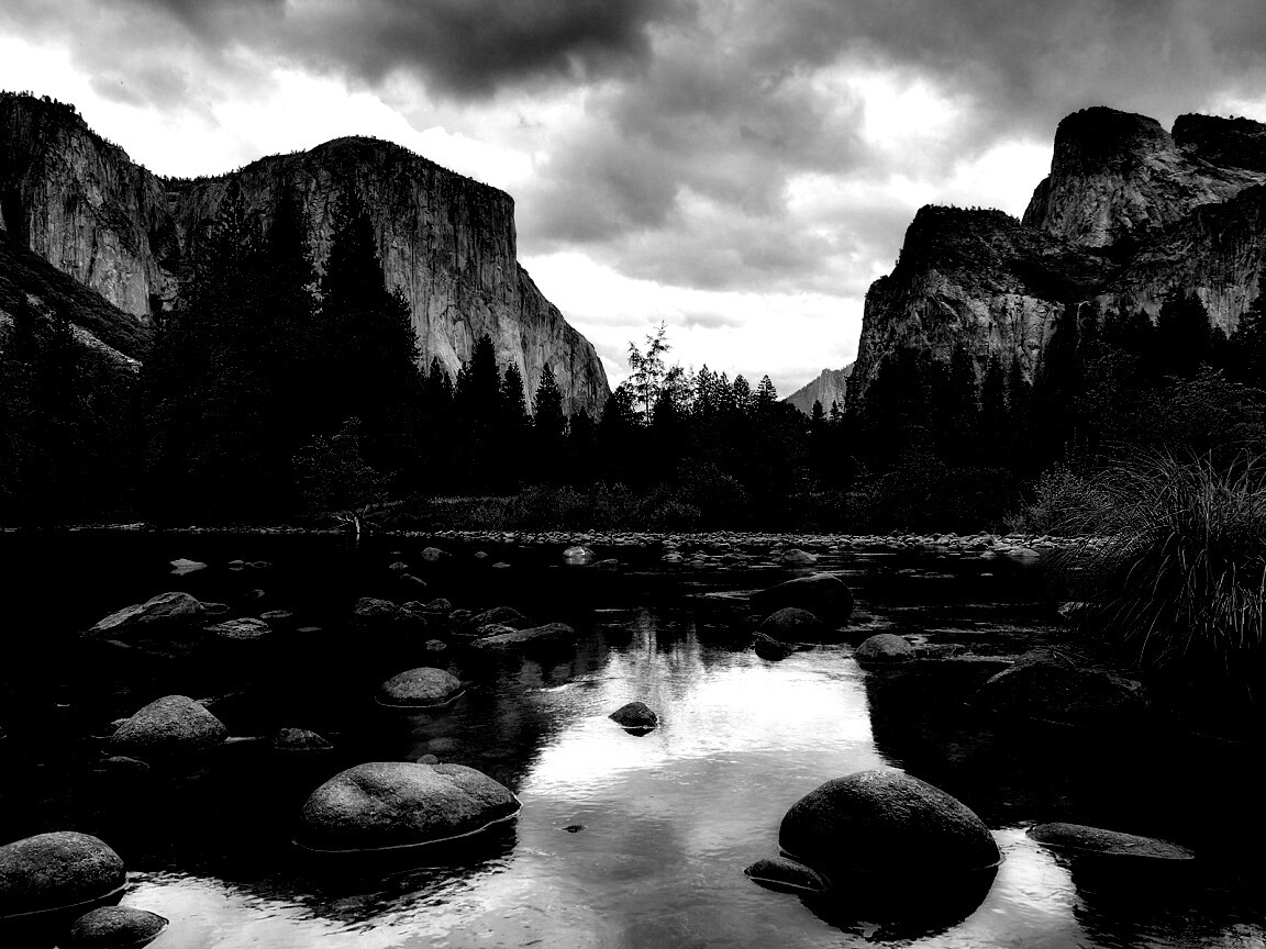 Мелкое русло реки обои