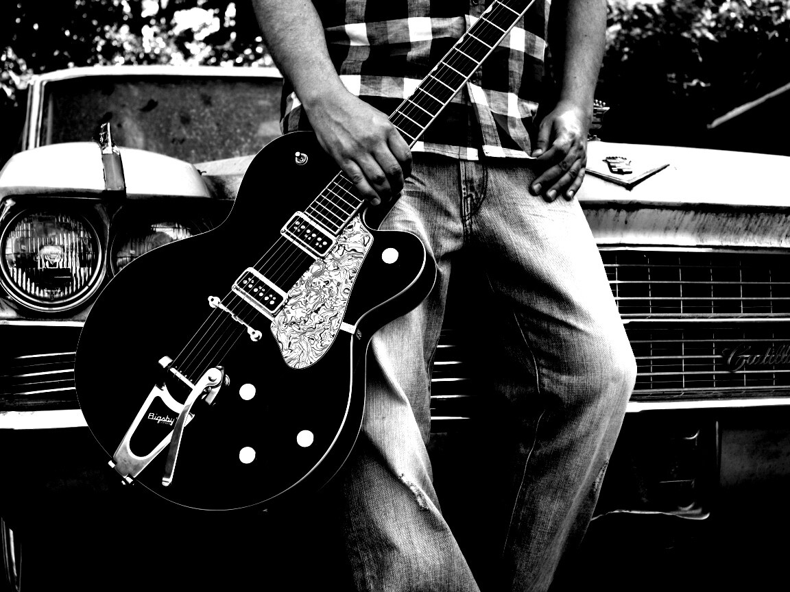 Gretsch и Cadillac обои
