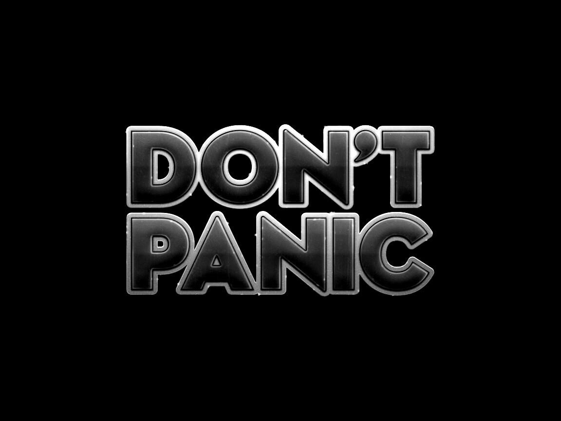 Не паникуй обои