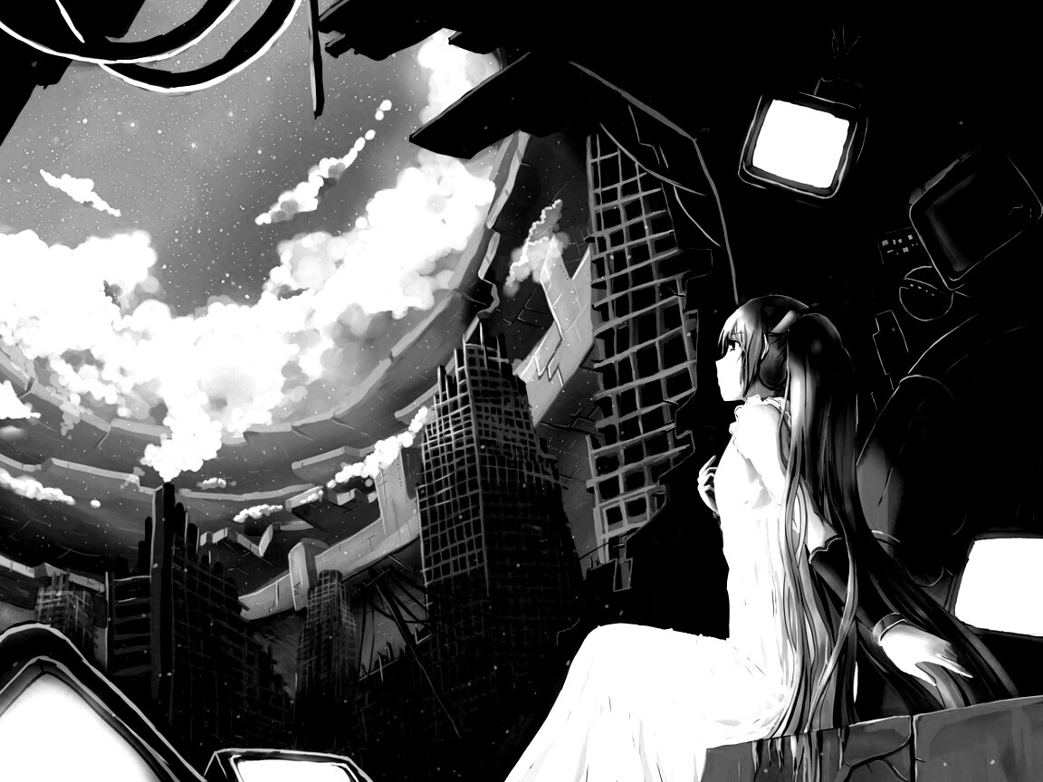 Вокалоид Hatsune Miku обои