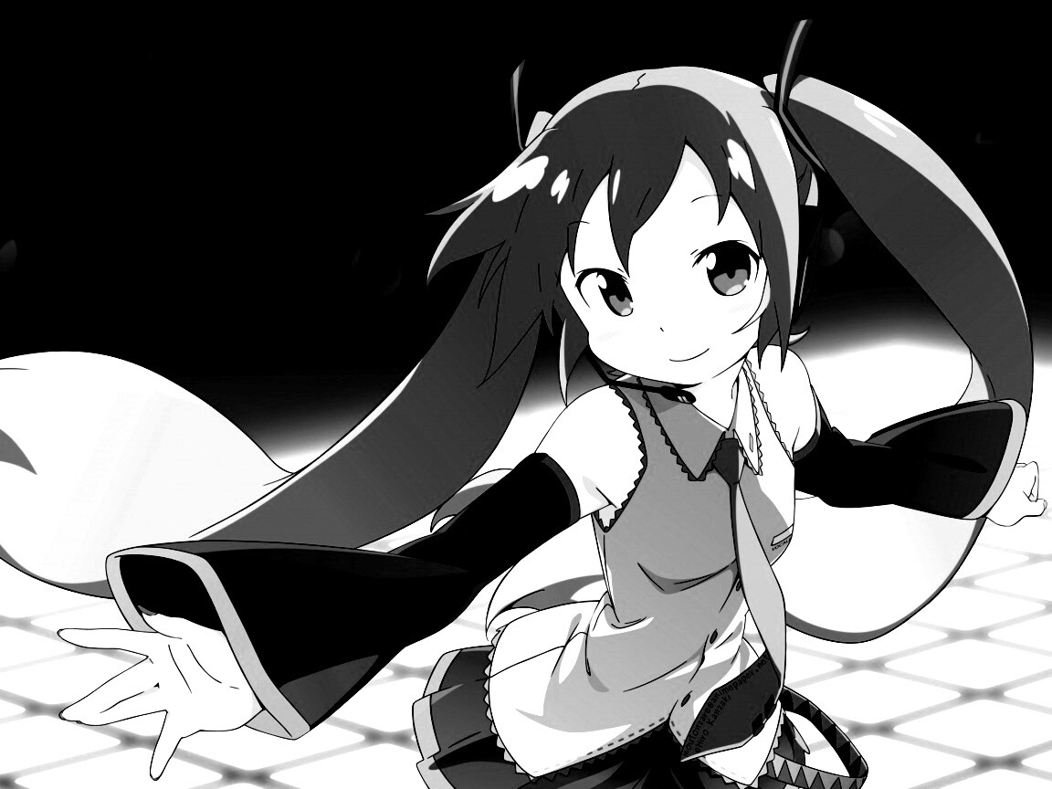 Манга с Хатсуне Мику обои