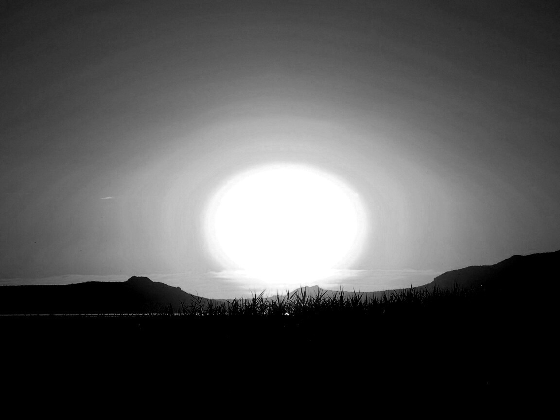 Сельский закат обои