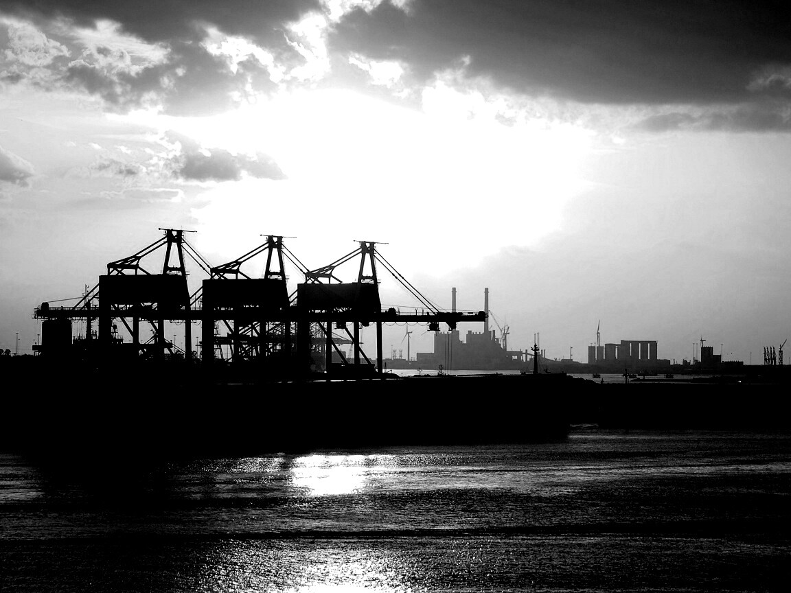 Грузовой порт обои