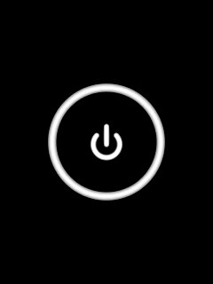 Горящая кнопка запуска обои