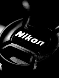Крышечка от объектива Nikon обои