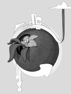 Зелёная планета обои