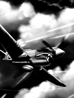 Истребитель акула обои