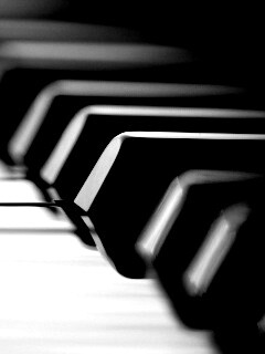 Клавиши  рояля обои