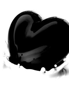 Шоколадное сердце в молоке обои