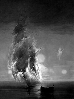 Призрачный парусник обои